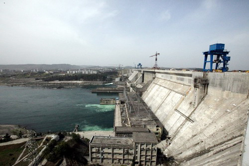 South-to-North Water Diversion Project in 2008