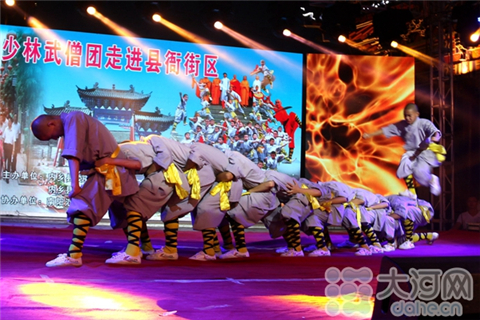 Shaolin kung fu enthralls audiences in Nanyang