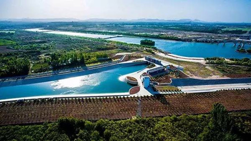 Diverted water flows from Xichuan to Beijing