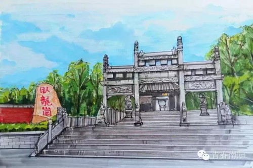 Nanyang awash with color on canvas