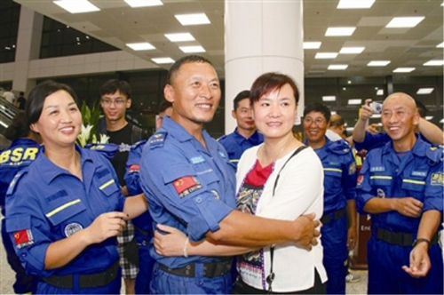 Nanyang BSR captain returns from flood relief in Laos