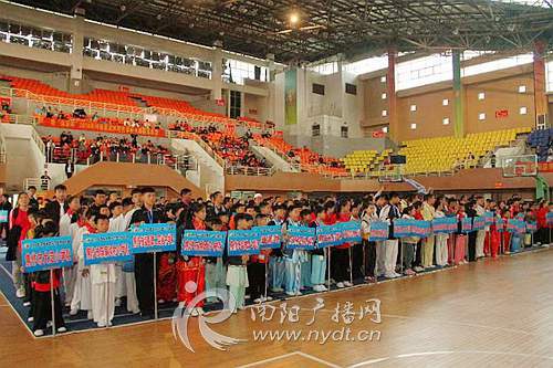 Martial arts competition kicks off in Nanyang