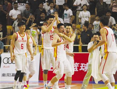 2019 China-US men's basketball match held in Nanyang