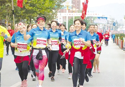 Half marathon event takes place in Nanyang