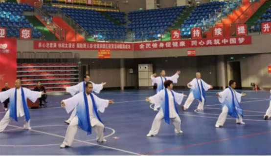 Tai Chi league matches take place in Nanyang